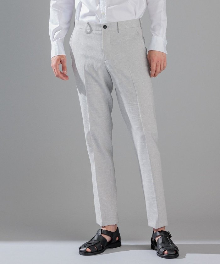 【ジョゼフ オム/JOSEPH HOMME / MEN】のスムーススラブストレッチ / CITY インテリア・キッズ・メンズ・レディースファッション・服の通販 founy(ファニー) https://founy.com/ ファッション Fashion メンズファッション MEN ボトムス Bottoms/Men アクリル Acrylic 春 Spring サマー Summer シンプル Simple ストレッチ Stretch スラックス Slacks セットアップ Set Up ツィード Tweed テーパード Tapered フラップ Flap ポケット Pocket リラックス Relax S/S・春夏 Ss・Spring/Summer おすすめ Recommend 夏 Summer |ID: prp329100004529562 ipo3291000000032025685