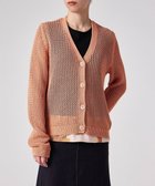 【ポール スミス/Paul Smith】の【洗える】ドライ メッシュ カーディガン コーラル|ID: prp329100004529567 ipo3291000000032025712