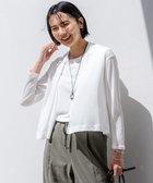 【23区/NIJYUSANKU】の【一部店舗限定/洗える】マルチ機能 シアー クロップド カーディガン ホワイト系|ID: prp329100004529568 ipo3291000000032025717