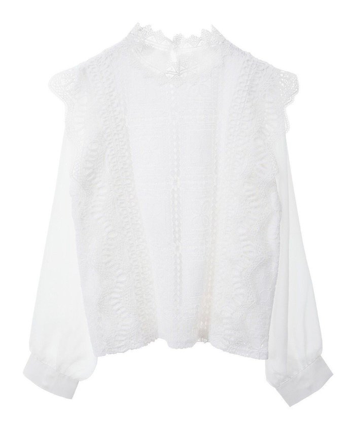 【グリーンパークス/Green Parks】の・Petit Fleur イロイロレースブラウス インテリア・キッズ・メンズ・レディースファッション・服の通販 founy(ファニー) https://founy.com/ ファッション Fashion レディースファッション WOMEN トップス・カットソー Tops/Tshirt シャツ/ブラウス Shirts/Blouses おすすめ Recommend シアー Sheer デニム Denim ベーシック Basic ポケット Pocket モチーフ Motif レース Race エレガント 上品 Elegant 再入荷 Restock/Back In Stock/Re Arrival 夏 Summer 春 Spring S/S・春夏 Ss・Spring/Summer |ID: prp329100004529569 ipo3291000000032025718