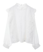 【グリーンパークス/Green Parks】の・Petit Fleur イロイロレースブラウス Off White|ID: prp329100004529569 ipo3291000000032025719