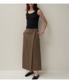 【エイトン/ATON】のSILK LINEN SHANTUNG ラップスカート BEIGE|ID: prp329100004529586 ipo3291000000032991437