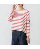 【23区/NIJYUSANKU】の【洗える】Armor-lux スムース クロップド ボーダー カットソー オフ×トマト|ID: prp329100004529594 ipo3291000000032025863
