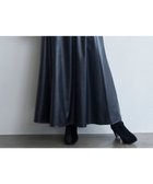 【アイシービー/iCB】の【洗える】サテンワックスヴィンテージ フレアスカート ブラック系|ID: prp329100004529598 ipo3291000000032025899