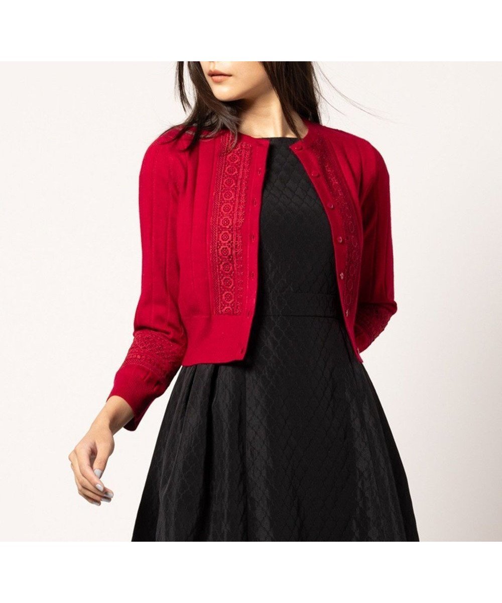 【トッカ/TOCCA】のLACE STREAM カーディガン インテリア・キッズ・メンズ・レディースファッション・服の通販 founy(ファニー) ファッション Fashion レディースファッション Fashion for Women トップス・カットソー Cut & Sew Tops カーディガン・羽織り Layered Style Cardigans カーディガン Cardigan, Knitwear シンプル Simple, Minimal ドレス Dress, One-Piece レース Lace, Lace Fabric エレガント 上品 Elegant 夏 Summer S/S・春夏 SS, Spring/Summer, Warm Season A/W・秋冬 Autumn/Winter ローズ系|ID: prp329100004529605 ipo3291000000033440499