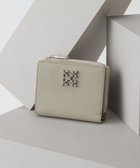 【ラシット/russet】の【2025SS】[水シボレザー]モノグラムプレートハーフウォレット(SO-419) GrayBeige|ID: prp329100004529606 ipo3291000000032025926