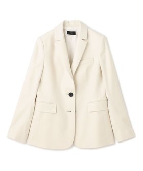 【ジョゼフ/JOSEPH】のエアリーフランネル ジャケット 人気、トレンドファッション・服の通販 founy(ファニー) ファッション Fashion レディースファッション WOMEN アウター Coat Outerwear ジャケット Jackets ジャケット Jacket ストレッチ Stretch 定番 Standard フラップ Flap ポケット Pocket |ID:prp329100004529610