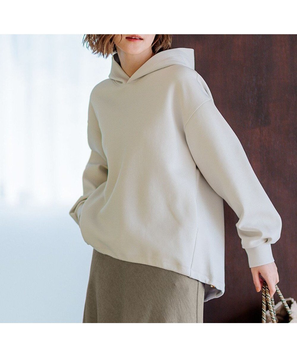 【23区/NIJYUSANKU】の【洗える】コンフォートダンボールジャージー パーカー 人気、トレンドファッション・服の通販 founy(ファニー) 　ファッション　Fashion　レディースファッション　Fashion for Women　トップス・カットソー　Cut & Sew Tops　レディースパーカー・カジュアルフーディー　Casual Hoodies & Sweatshirts　エアリー　Airy Texture　洗える　Machine Washable　カットソー　Cut and Sewn Top　コンパクト　Compact, Small Size　セットアップ　Set-Up, Coordinated Outfit　タイトスカート　Pencil Skirt, Tight Skirt　バランス　Balance, Style Balance　パーカー　Hoodie, Parka　フェミニン　Feminine, Girly　ベーシック　Basic, Essential　ボトム　Bottoms, Lower Wear　A/W・秋冬　Autumn/Winter　冬　Winter / This Winter　再入荷　Restock / Back in Stock　おすすめ　Recommended / Our Picks　2024年　2024　2024-2025秋冬・A/W　Autumn/Winter 2024–25 AW24–25　 other-1|ID: prp329100004529626 ipo3291000000032663871