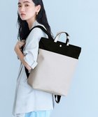 【トプカピ/TOPKAPI】の【Breath TOPKAPI】SCOTCH GRAIN スコッチグレイン マザーズバッグ バイカラー A4 バックパック / リュック サンドグレー|ID: prp329100004529627 ipo3291000000032587666