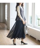 【エニィ スィス/any SiS】の【スタイリストコラボ】ジレ×ラメチュールスカート セットアップ グレー|ID: prp329100004529634 ipo3291000000032026039