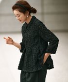 【23区/NIJYUSANKU】の【VERYコラボ】ボタニカル カットジャカード ブラウス ブラック系|ID: prp329100004529641 ipo3291000000032026066