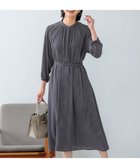 【23区/NIJYUSANKU】の【洗える】スクエアチェーンプリント ワンピース ネイビー系|ID: prp329100004529643 ipo3291000000032026074