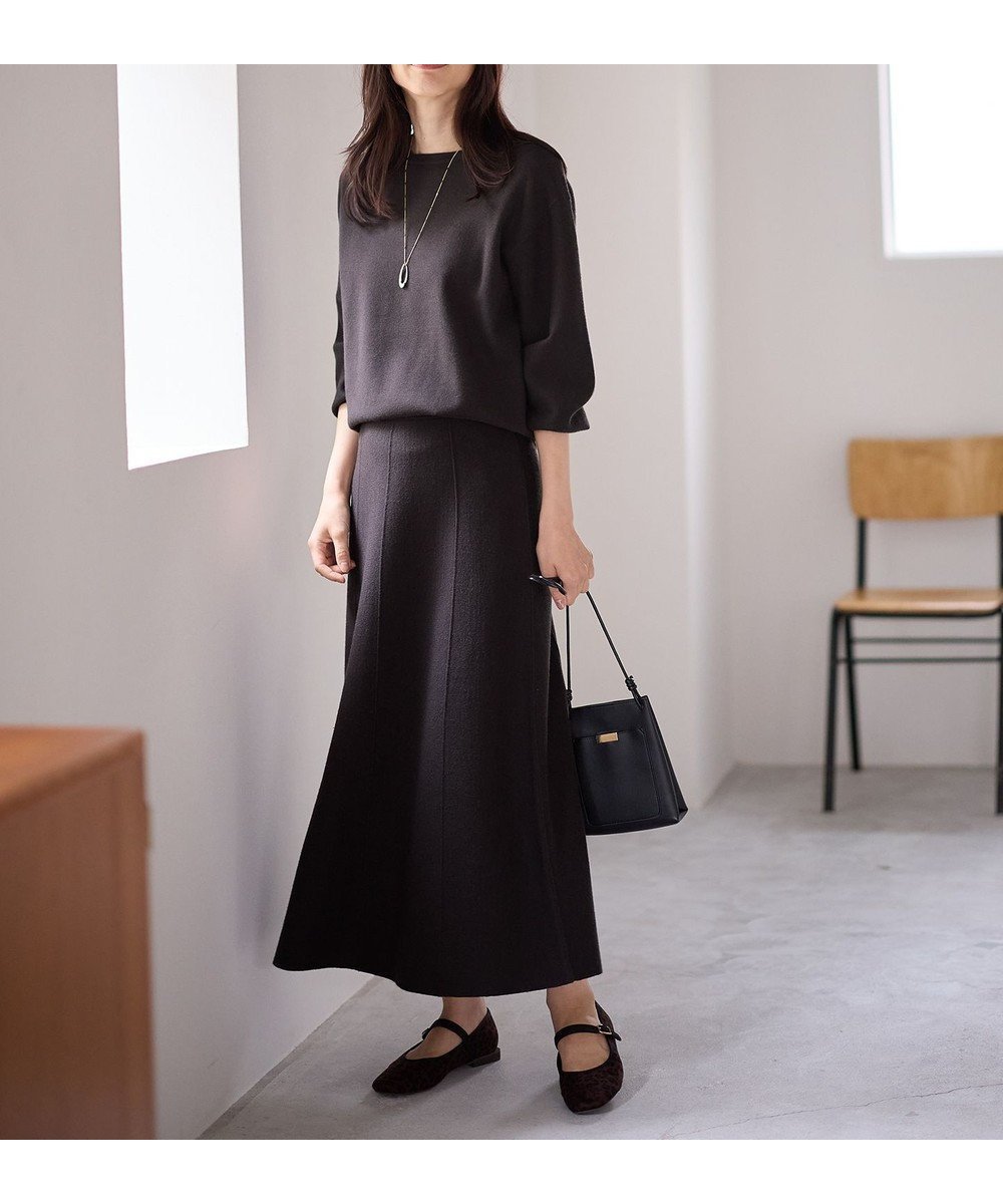 【エニー/ANY】の【洗濯機可】ニットセットアップ インテリア・キッズ・メンズ・レディースファッション・服の通販 founy(ファニー) ファッション Fashion レディースファッション Fashion for Women トップス・カットソー Cut & Sew Tops ニット Knit Tops & Sweaters セットアップ Matching Sets レディーストップス・ブラウス Tops & Blouses / Assorted Women's Tops なめらか Smooth, Silky Texture セットアップ Set-Up, Coordinated Outfit セーター Sweater, Knitwear ミラノリブ Milano Rib, Milano Stitch エレガント 上品 Elegant A/W・秋冬 Autumn/Winter モカ|ID: prp329100004529654 ipo3291000000034232159