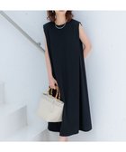 【23区/NIJYUSANKU】の【洗える】ストレッチジョーゼット ワンピース ブラック系|ID: prp329100004529668 ipo3291000000032026182