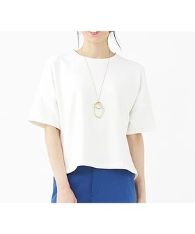 【カシヤマ/KASHIYAMA】の【抗菌繊維】スタイリッシュジャージー トップス 人気、トレンドファッション・服の通販 founy(ファニー) ファッション Fashion レディースファッション Ladies' Fashion Online トップス・カットソー Tops/Tshirt シャツ/ブラウス Shirts/Blouses ロング / Tシャツ T-Shirts カットソー Cut and Sewn 春 Spring カットソー Cut And Sew 抗菌 Antibacterial ジャージー Jersey ダブル Double フォルム Form リラックス Relax ワイド Wide S/S・春夏 Ss・Spring/Summer 夏 Summer |ID:prp329100004529671