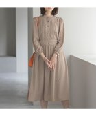 【組曲/KUMIKYOKU】の【WEB限定】ドットフロッキー ワンピース 人気、トレンドファッション・服の通販 founy(ファニー) ファッション Fashion レディースファッション WOMEN ワンピース Dress カフス Cuffs シャーリング Shirring ドット Dot フィット Fit ブラウジング Browsing ベルベット Velvet ポケット Pocket エレガント 上品 Elegant 夏 Summer 春 Spring S/S・春夏 Ss・Spring/Summer thumbnail ベージュ系5|ID: prp329100004529678 ipo3291000000032136689