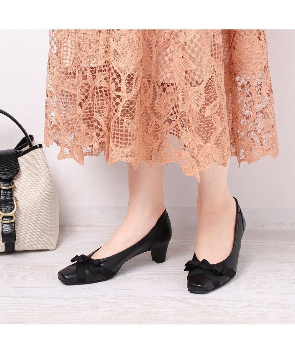 【リズ ラフィーネ/Riz raffinee】のRiz raffinee 【3E】グログランリボンパンプス インテリア・キッズ・メンズ・レディースファッション・服の通販 founy(ファニー) ファッション Fashion レディースファッション Fashion for Women エレガント 上品 Elegant オケージョン Occasion Wear シンプル Simple, Minimal トレンド Trend, Trending Now フェミニン Feminine, Girly フォーマル Formal, Dressy フォーム Form ベーシック Basic, Essential ランダム Random, Irregular リボン Ribbon, Bow 日本製 Made In Japan セレモニー Ceremony 入学式 Entrance Ceremony 卒業式 Graduation Ceremony 結婚式 Wedding ビジネス 仕事 通勤 Business / Work / Commuting ブラック|ID: prp329100004529686 ipo3291000000034189190