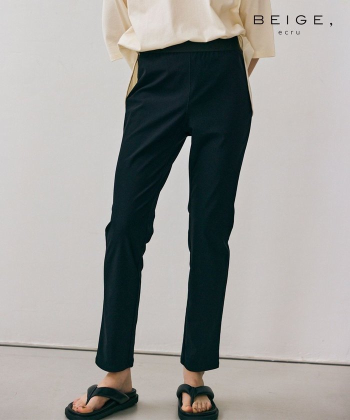 【ベイジ,/BEIGE,】の【BEIGE,ecru/WEB限定・洗える】RIB BOTTOMS / ウエストゴムストレッチリブパンツ インテリア・キッズ・メンズ・レディースファッション・服の通販 founy(ファニー) https://founy.com/ ファッション Fashion レディースファッション Fashion for Women パンツ Pants & Trousers 夏 Summer S/S・春夏 SS, Spring/Summer, Warm Season 洗える Machine Washable A/W・秋冬 Autumn/Winter |ID: prp329100004529687 ipo3291000000032676356