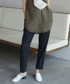 【アイシービー/iCB】の【接触冷感・UVケア・速乾・洗える】FluidBackSatin ドロストパンツ ブラック系|ID: prp329100004529701 ipo3291000000032026329