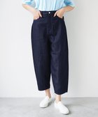 【サキュウ/caqu】の【洗える/リネン混/涼しい】FS linen barrel pants フンワリテーパードシルエット rinse|ID: prp329100004529711 ipo3291000000034253470