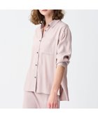 【アンクレイヴ/uncrave】の【手洗い可】フィブリルシャンブレー ミドルシャツ 【WEB限定】ピンク|ID: prp329100004529714 ipo3291000000032026388