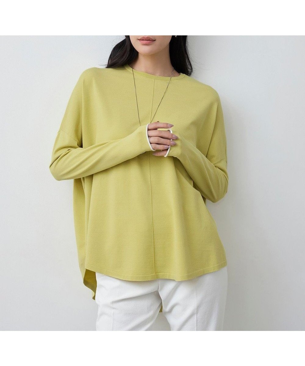 【アイシービー/iCB】の【洗える】 ヴィスコースワイド プルオーバー 人気、トレンドファッション・服の通販 founy(ファニー) 　ファッション　Fashion　レディースファッション　WOMEN　トップス・カットソー　Tops/Tshirt　ニット　Knit Tops　プルオーバー　Pullover　春　Spring　洗える　Washable　シンプル　Simple　ジャケット　Jacket　ストレッチ　Stretch　セーター　Sweater　フォルム　Form　S/S・春夏　Ss・Spring/Summer　夏　Summer　2025年　2025　2025春夏・S/S　Ss,Spring/Summer,2025　 other-1|ID: prp329100004529721 ipo3291000000032026411