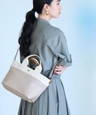 【トプカピ/TOPKAPI】の【Breath TOPKAPI】RIPPLE リプル ショルダー付き B5 トート バッグ 人気、トレンドファッション・服の通販 founy(ファニー) ファッション Fashion レディースファッション WOMEN バッグ Bag クール Cool コンパクト Compact 軽量 Lightweight ショルダー Shoulder スタイリッシュ Stylish トレンド Trend 定番 Standard 人気 Popularity バランス Balance 再入荷 Restock/Back In Stock/Re Arrival エレガント 上品 Elegant thumbnail ペールベージュ|ID: prp329100004529737 ipo3291000000032209263