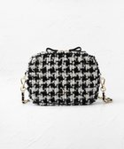 【トッカ/TOCCA】のTWEED CAMERA BAG カメラバッグ ブラック×ホワイト系|ID: prp329100004529738 ipo3291000000032026493