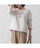 【23区/NIJYUSANKU】の【洗える】コットンテリー ロゴ スウェット 人気、トレンドファッション・服の通販 founy(ファニー) ファッション Fashion レディースファッション Fashion for Women トップス・カットソー Cut & Sew Tops シャツ・ブラウス・オフィスカジュアル Elegant Blouses & Button-Ups レディースパーカー・カジュアルフーディー Casual Hoodies & Sweatshirts ロングTシャツ・Tシャツ Longline T-Shirts & Tees スウェット・クルーネックトップス Sweatshirts & Crewnecks / Relaxed Fit Sweat Tops カットソー・ベーシックTシャツ Cut-and-Sewn Tops / Stretch Tees & Basics インナー Innerwear 春 Spring 洗える Machine Washable カットソー Cut and Sewn Top ギャザー Gathered, Ruffled コンパクト Compact, Small Size ショルダー Shoulder, Shoulder Strap シンプル Simple, Minimal ジップアップ Zip-Up, Full Zip ジャケット Jacket, Outerwear スウェット / スエット Sweatshirt, Sweatwear スリーブ Sleeve, Long Sleeve / Short Sleeve ドロップ Drop Shoulder, Dropped Style リラックス Relax, Relaxed Fit ワンポイント One Point, Statement Accent S/S・春夏 SS, Spring/Summer, Warm Season おすすめ Recommended / Our Picks 夏 Summer 2025年 2025 2025春夏・S/S Spring/Summer 2025 SS25 thumbnail アイボリー系|ID: prp329100004529742 ipo3291000000033355148