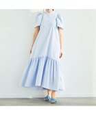 【ハッシュニュアンス/#Newans】のフレアヘムシャツワンピース ライトブルー|ID: prp329100004529750 ipo3291000000034664542