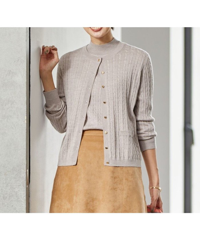 【ジェイ プレス/J.PRESS】の【洗える】KNIT BASIC ミドル カーディガン インテリア・キッズ・メンズ・レディースファッション・服の通販 founy(ファニー) https://founy.com/ ファッション Fashion レディースファッション Fashion for Women トップス・カットソー Cut & Sew Tops ニット Knit Tops & Sweaters カーディガン・羽織り Layered Style Cardigans おすすめ Recommended / Our Picks カーディガン Cardigan, Knitwear クラシカル Classical, Vintage-Inspired ハイネック High Neck, Mock Neck ミドル Middle Length, Mid Height 洗える Machine Washable A/W・秋冬 Autumn/Winter |ID: prp329100004529751 ipo3291000000033573295