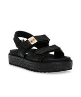 【スティーブマデン/STEVE MADDEN】のBIGMONA ダブルベルトラフィアサンダル 人気、トレンドファッション・服の通販 founy(ファニー) ファッション Fashion レディースファッション WOMEN ベルト Belts 厚底 Platforms 春 Spring クラシック Classic サンダル Sandals シューズ Shoes ダブル Double デニム Denim フェミニン Feminine ラフィア Raffia S/S・春夏 Ss・Spring/Summer 夏 Summer |ID:prp329100004529756