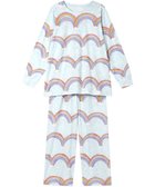 【ツモリチサト スリープ/tsumori chisato SLEEP】のツモリチサト パジャマ 長袖 長ズボン 綿100%(本体) パイル素材 UDX546 /ワコール サックス|ID: prp329100004529757 ipo3291000000032026572
