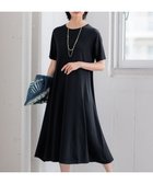 【23区/NIJYUSANKU】の【洗える】レーヨンポリエステルストレッチ フレア ワンピース ブラック系|ID: prp329100004529767 ipo3291000000032026621