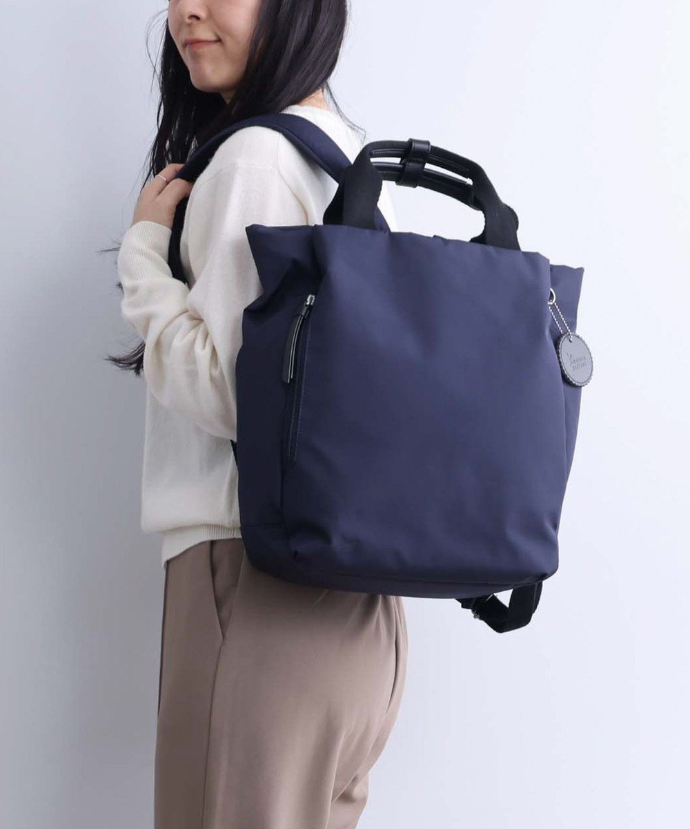 【エースバッグズアンドラゲッジ/ACE BAGS & LUGGAGE】のKanana project collection DYLサリール2 2WAY リュックサック 35953 カナナ プロジェクト インテリア・キッズ・メンズ・レディースファッション・服の通販 founy(ファニー) 　ファッション　Fashion　レディースファッション　Fashion for Women　バッグ　Bags　傘　Umbrella, Parasol　シャンブレー　Chambray, Denim-Like Fabric　セットアップ　Set-Up, Coordinated Outfit　トレンド　Trend, Trending Now　フロント　Front, Front Design　ポケット　Pocket, Pocket Detail　リュック　Backpack, Rucksack　再入荷　Restock / Back in Stock　旅行　Travel　スーツケース キャリーケース　Suitcase / Carry Case　ネイビー|ID: prp329100004529770 ipo3291000000033642734