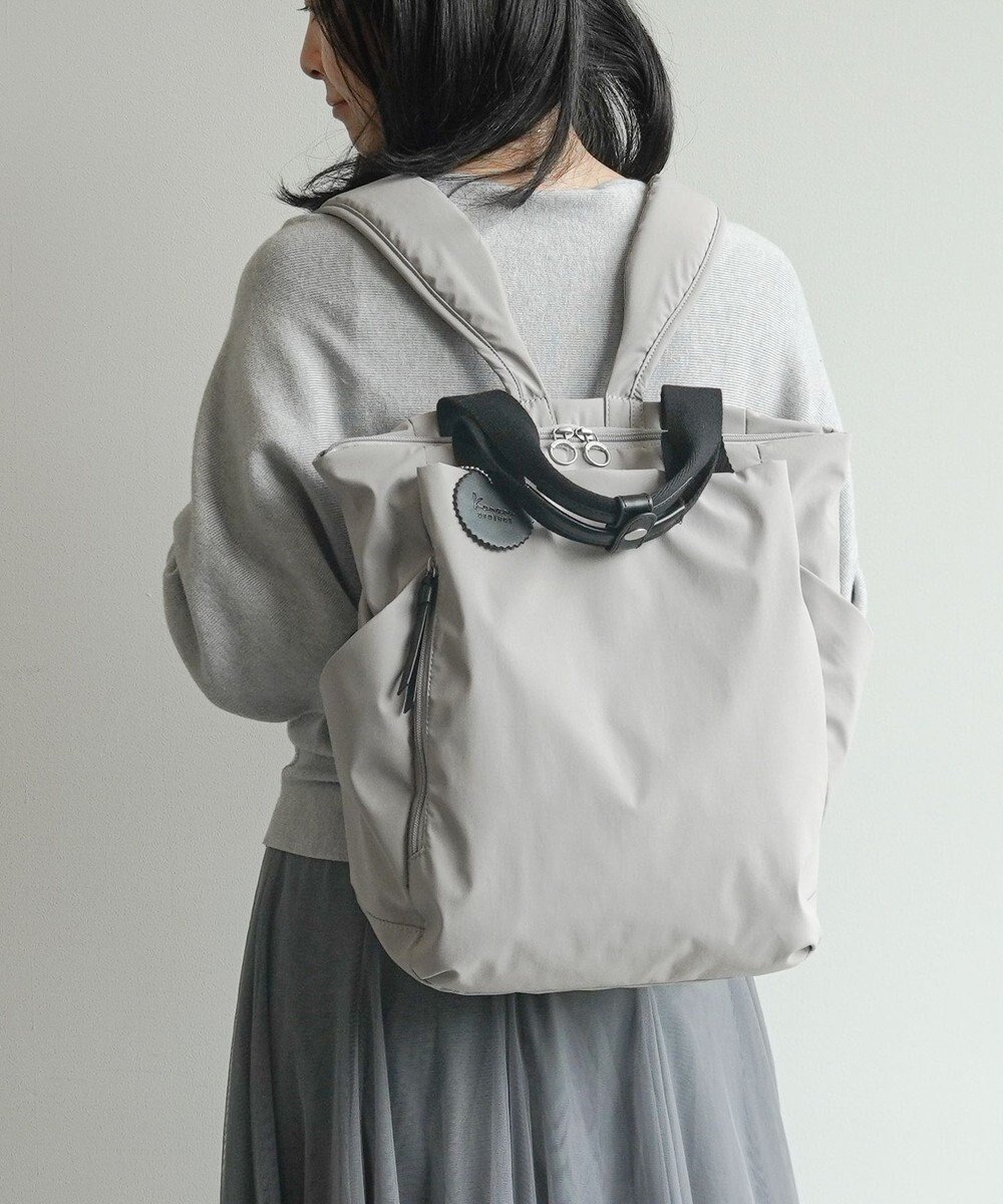 【エースバッグズアンドラゲッジ/ACE BAGS & LUGGAGE】のKanana project collection DYLサリール2 2WAY リュックサック 35953 カナナ プロジェクト インテリア・キッズ・メンズ・レディースファッション・服の通販 founy(ファニー) 　ファッション　Fashion　レディースファッション　Fashion for Women　バッグ　Bags　傘　Umbrella, Parasol　シャンブレー　Chambray, Denim-Like Fabric　セットアップ　Set-Up, Coordinated Outfit　トレンド　Trend, Trending Now　フロント　Front, Front Design　ポケット　Pocket, Pocket Detail　リュック　Backpack, Rucksack　再入荷　Restock / Back in Stock　旅行　Travel　スーツケース キャリーケース　Suitcase / Carry Case　ライトグレー|ID: prp329100004529770 ipo3291000000033642736