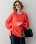 【23区/NIJYUSANKU】のウールカシミヤシャギー ニット オレンジ系|ID: prp329100004529774 ipo3291000000032026653