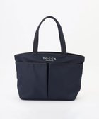 【トッカ/TOCCA】の【WEB&一部店舗限定】【A4サイズ対応・撥水・サスティナブル素材】T-INCONTRO TOTE L トートバッグ L ネイビー系|ID: prp329100004529780 ipo3291000000032026677