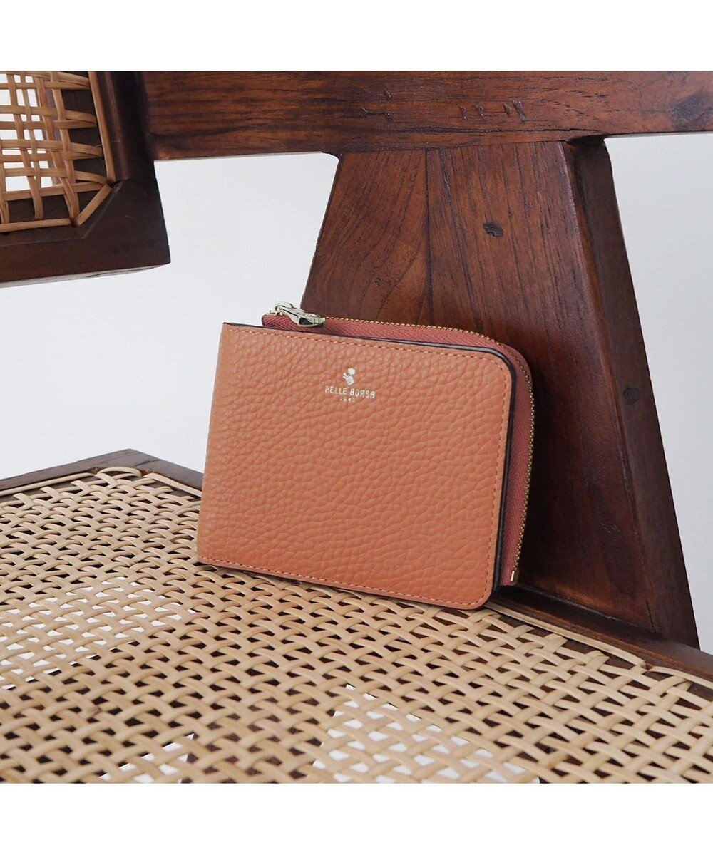 【ペレボルサ/PELLE BORSA】の二つ折り財布 Reinette Goods レネットグッズ 4783 インテリア・キッズ・メンズ・レディースファッション・服の通販 founy(ファニー) 　ファッション　Fashion　レディースファッション　WOMEN　財布　Wallets　コンパクト　Compact　財布　Wallet　ポケット　Pocket　おすすめ　Recommend　サーモンオレンジ|ID: prp329100004529786 ipo3291000000032298174