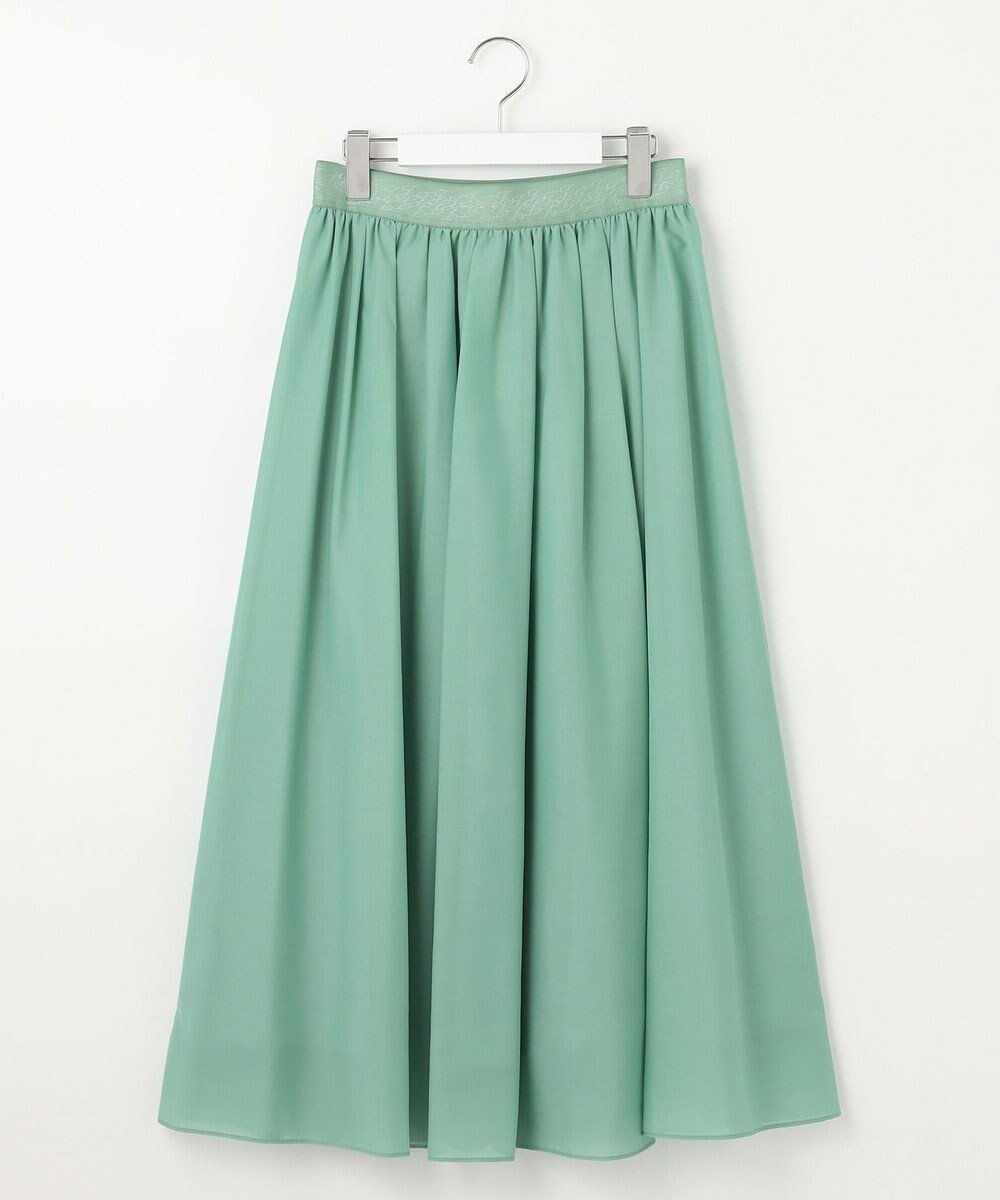 【自由区/JIYU-KU】の【ウエストゴム・洗える】シアーギャザー スカート インテリア・キッズ・メンズ・レディースファッション・服の通販 founy(ファニー) 　ファッション　Fashion　レディースファッション　Fashion for Women　スカート　Skirts　ギャザー　Gathered, Ruffled　シアー　Sheer, See-Through　トレンド　Trend, Trending Now　ランダム　Random, Irregular　エレガント 上品　Elegant　洗える　Machine Washable　A/W・秋冬　Autumn/Winter　ミストグリーン|ID: prp329100004529790 ipo3291000000033683622
