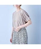 【エニィファム/any FAM】の【洗濯機可】タックスリーブドルマンTシャツ ベージュ|ID: prp329100004529805 ipo3291000000032026796