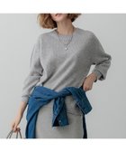 【23区/NIJYUSANKU】の【洗える】ウールカシミヤ クルーネック ニット ライトグレー系|ID: prp329100004529825 ipo3291000000032026870