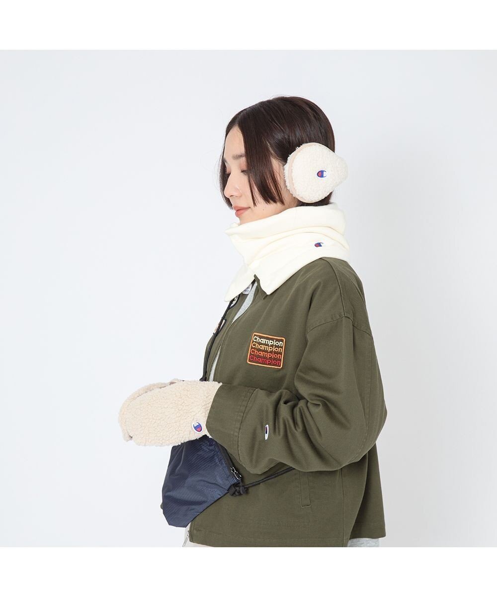 【林八百吉商店/HAYASHIYAOKICHI】のChampion ボアミトン インテリア・キッズ・メンズ・レディースファッション・服の通販 founy(ファニー) 　ファッション　Fashion　レディースファッション　WOMEN　手袋　Gloves　おすすめ　Recommend　ギフト プレゼント　Gift Present　クリスマス X'mas　Christmas Xmas　スマホ　Smartphone　A/W・秋冬　Aw・Autumn/Winter・Fw・Fall-Winter　防寒　Cold Protection　ベージュ|ID: prp329100004529827 ipo3291000000032026878