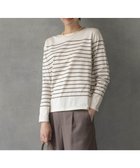 【ジェイ プレス/J.PRESS】のバスクボーダー カットソー 人気、トレンドファッション・服の通販 founy(ファニー) ファッション Fashion レディースファッション WOMEN トップス・カットソー Tops/Tshirt シャツ/ブラウス Shirts/Blouses ロング / Tシャツ T-Shirts カットソー Cut and Sewn カットソー Cut And Sew スリット Slit バスク Basque フェミニン Feminine ボトム Bottom ボーダー Border 無地 Plain Color ヨーク Yoke ロング Long A/W・秋冬 Aw・Autumn/Winter・Fw・Fall-Winter エレガント 上品 Elegant thumbnail アイボリー×モカ|ID: prp329100004529854 ipo3291000000032026969