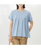 【ジェイ プレス/J.PRESS】の【洗える・接触冷感】プレーティングジャージー フレア カットソー スモーキーブルー系|ID: prp329100004529859 ipo3291000000032193511