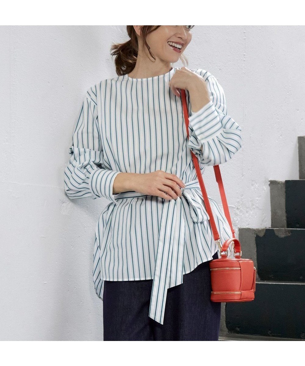 【自由区/JIYU-KU】の【洗える】SOMELOSチュニック ブラウス 人気、トレンドファッション・服の通販 founy(ファニー) ファッション Fashion レディースファッション Fashion for Women トップス・カットソー Cut & Sew Tops シャツ・ブラウス・オフィスカジュアル Elegant Blouses & Button-Ups ストライプ Stripe, Striped Pattern ストレッチ Stretch, Stretchy Fabric チュニック Tunic, Long Top 定番 Standard, Basic Item 洗える Machine Washable 無地 Plain, Solid Color A/W・秋冬 Autumn/Winter other-1|ID: prp329100004529898 ipo3291000000033689754