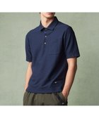 【ジョセフ アブード マウンテン/JOSEPH ABBOUD MOUNTAIN】の【MADE IN JAPAN/吸水速乾】ダイヤモンドワッフル アウトドア ポロシャツ ネイビー系|ID: prp329100004529905 ipo3291000000032027198