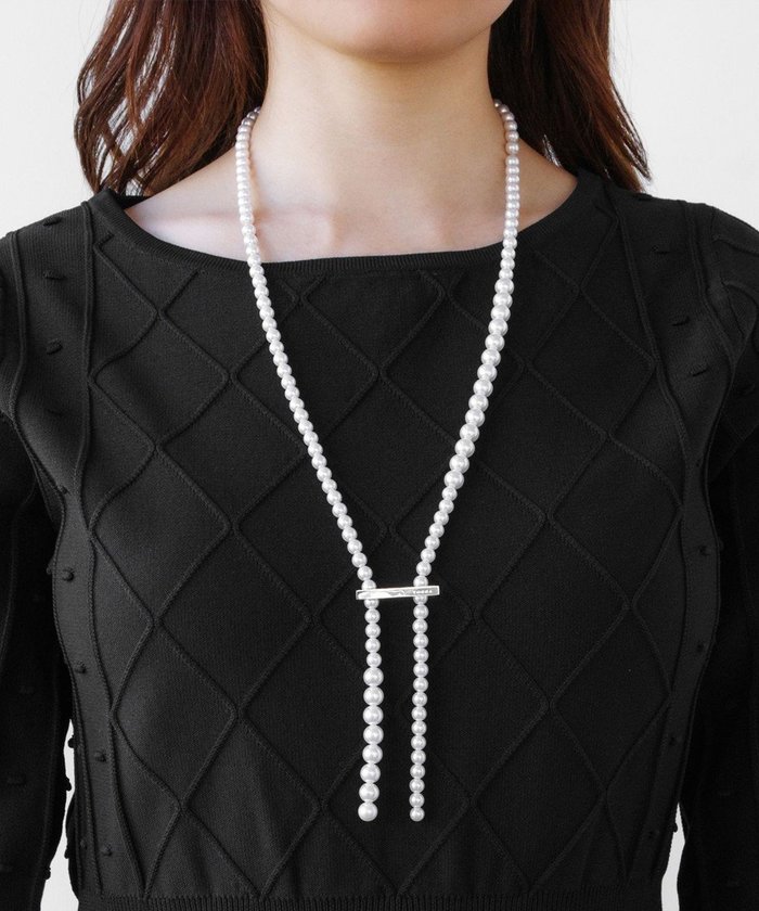 【トッカ/TOCCA】のRANDOM PEARL LARIAT NECKLACE ネックレス インテリア・キッズ・メンズ・レディースファッション・服の通販 founy(ファニー) https://founy.com/ ファッション Fashion レディースファッション WOMEN ジュエリー Jewelry ネックレス Necklaces 2025年 2025 2025春夏・S/S Ss,Spring/Summer,2025 おすすめ Recommend アクセサリー Accessories グラデーション Gradation シンプル Simple セレモニー Ceremony トレンド Trend ネックレス Necklace パール Pearl 夏 Summer S/S・春夏 Ss・Spring/Summer |ID: prp329100004529914 ipo3291000000032027234