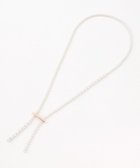【トッカ/TOCCA】のRANDOM PEARL LARIAT NECKLACE ネックレス ピンクゴールド系|ID: prp329100004529914 ipo3291000000032027239