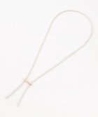 【トッカ/TOCCA】のRANDOM PEARL LARIAT NECKLACE ネックレス ピンクゴールド系|ID: prp329100004529914 ipo3291000000033050036